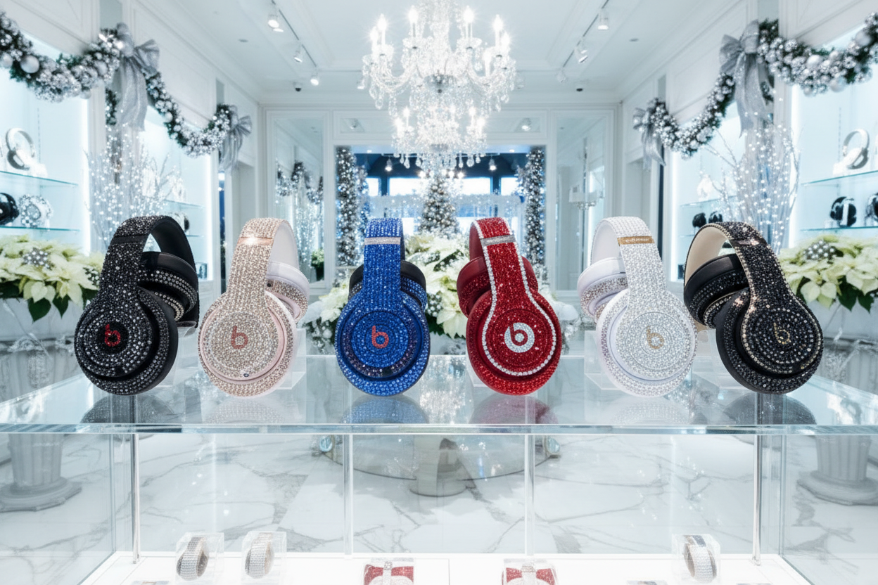 ICY Couture Luxury Boutique Holiday Display