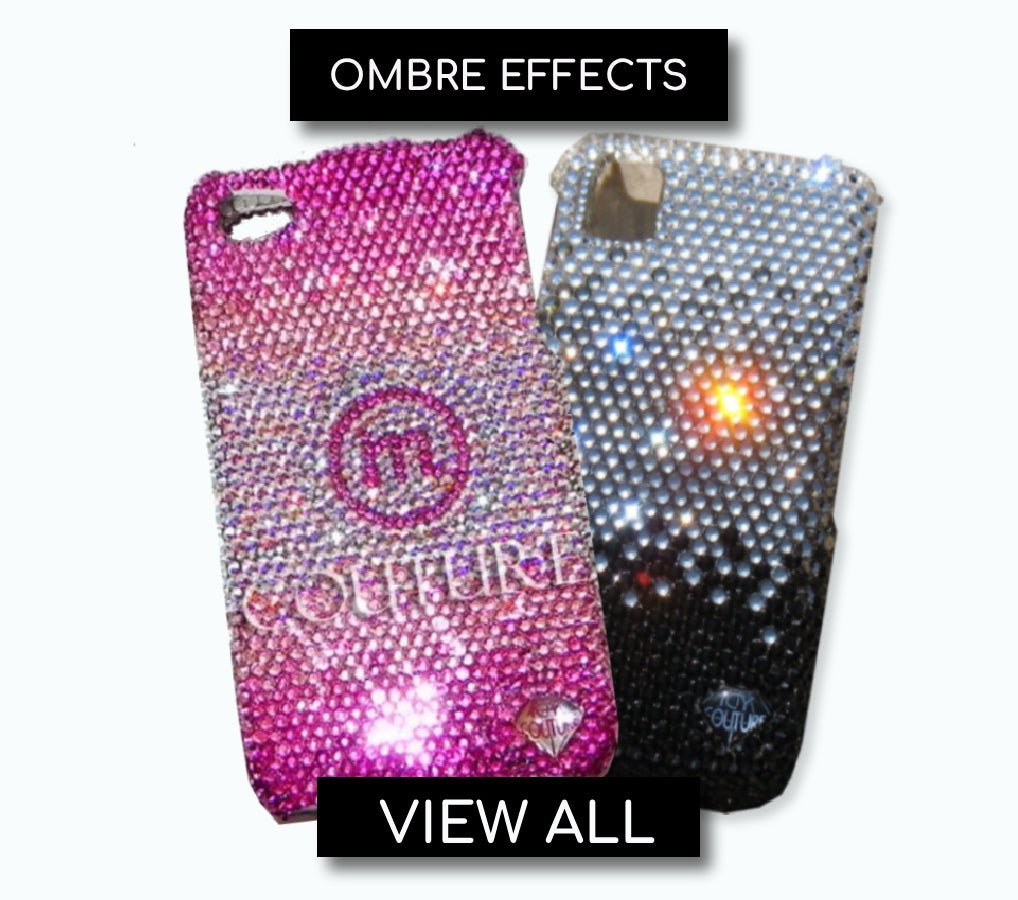 Luxury Bling Cell Phone Designs | Ombre Effects | ICY Couture Premium Glass Rhinestones / I Will Select My Own Luxury Bling Cell Phone Designs | Ombre Effects | ICY Couture Premium Glass Rhinestones / I Will Select My Own