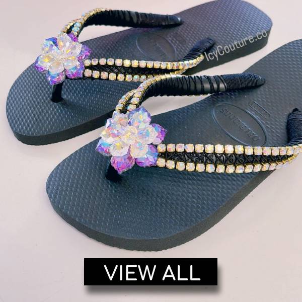 Crystal Havaianas Flip-Flops: Bling Up Your Comfort! - ICY Couture