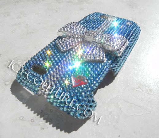 COUTURE DESIGN Funda de cristal de lujo para teléfono móvil