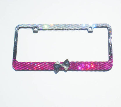 3D Crystal License Plate Frame - ICY Couture