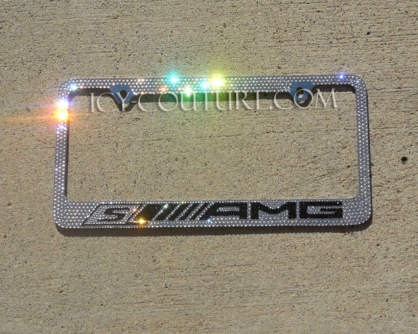 CUSTOM MESSAGE | ICY License Plate Frame