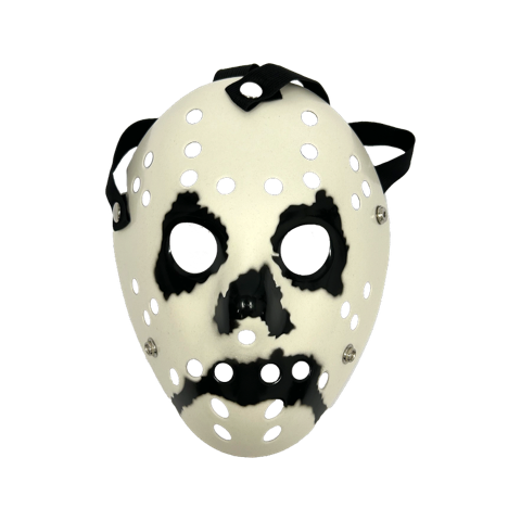 Custom Hockey Mask Fully Crystallized To Match Original Colors