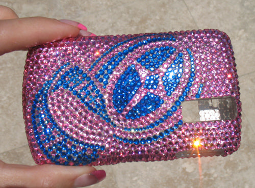 COUTURE DESIGN Funda de cristal de lujo para teléfono móvil