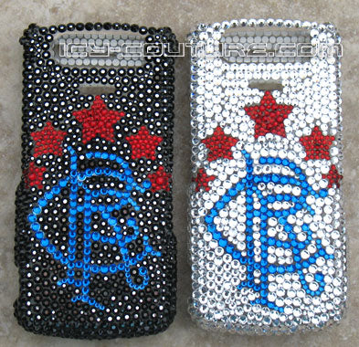 COUTURE DESIGN Funda de cristal de lujo para teléfono móvil