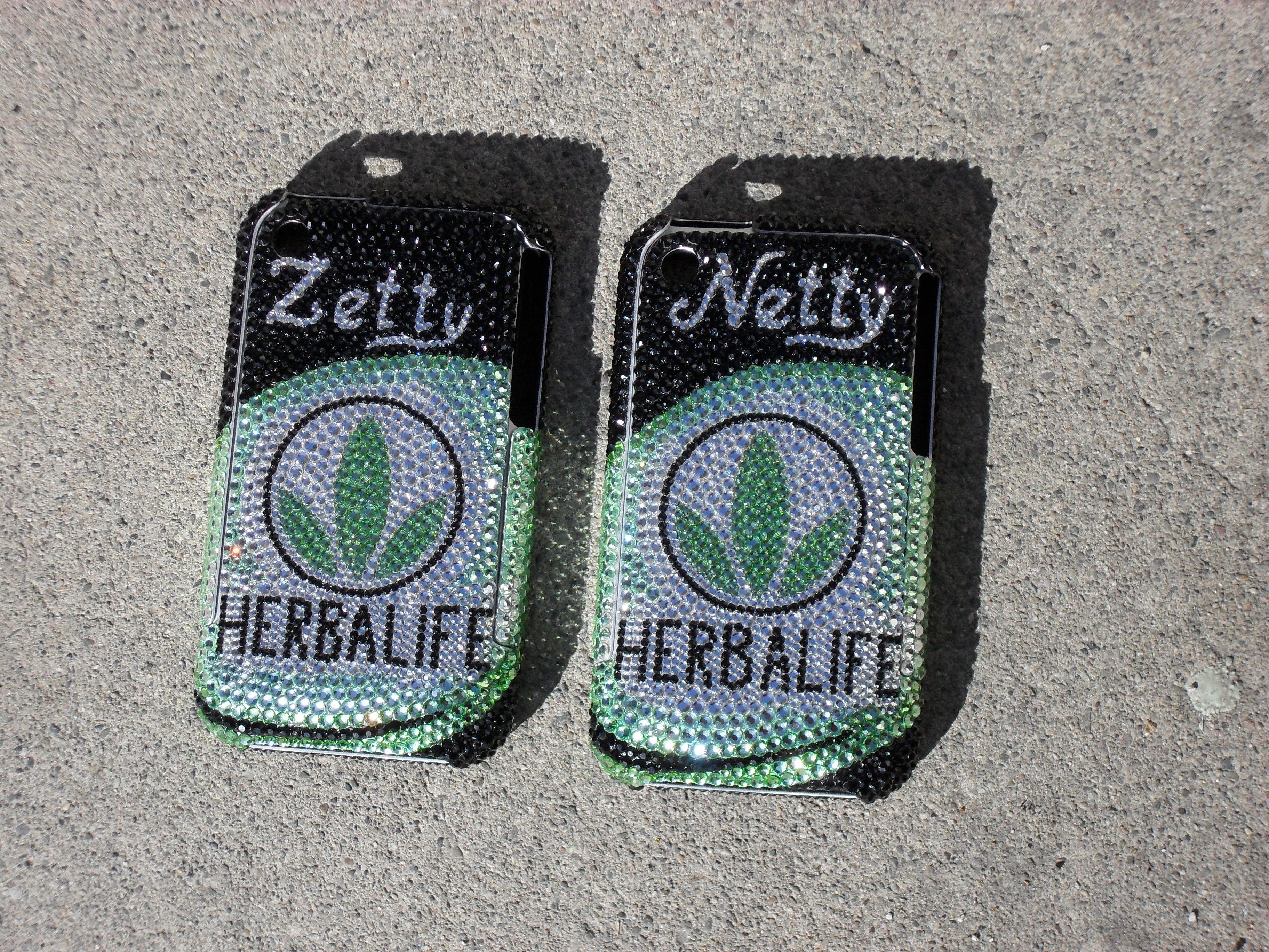 COUTURE DESIGN Funda de cristal de lujo para teléfono móvil