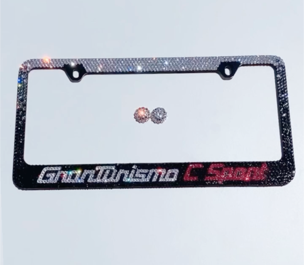 CUSTOM MESSAGE | ICY License Plate Frame