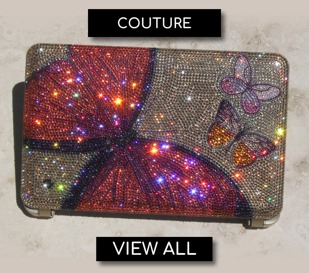 COUTURE DESIGNS Funda cristalizada para portátil