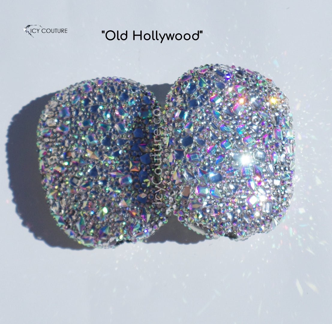 Old Hollywood: Custom Bedazzled AirPods Max Bling Ear Cups Covers | ICY Couture