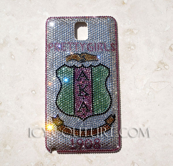 COUTURE DESIGN Funda de cristal de lujo para teléfono móvil