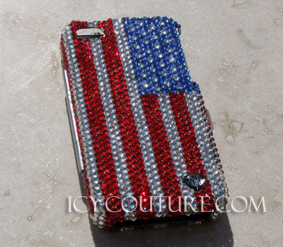 Custom American Flag Cell Phone Cover | Patriotic Glam
