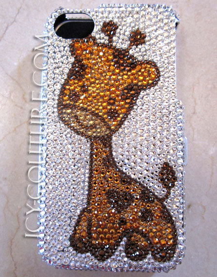 COUTURE DESIGN Funda de cristal de lujo para teléfono móvil