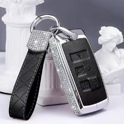 Bling Key Cover Fits Land Rover/Range Rover from 2018 - 2020 | Pink, Black - ICY Couture