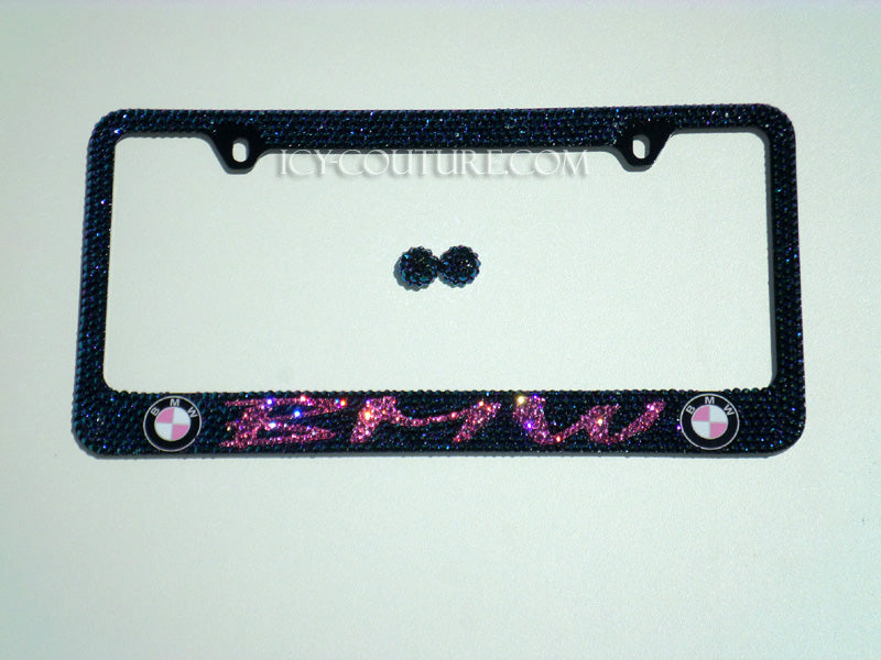 CUSTOM MESSAGE | ICY License Plate Frame