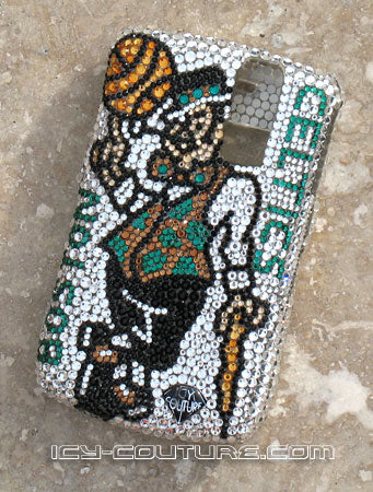 COUTURE DESIGN Funda de cristal de lujo para teléfono móvil