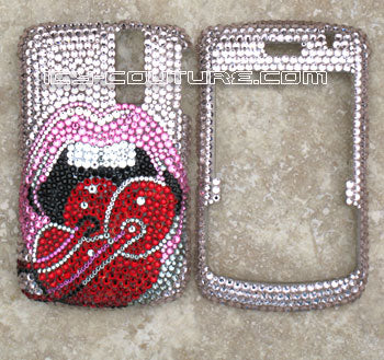 COUTURE DESIGN Funda de cristal de lujo para teléfono móvil