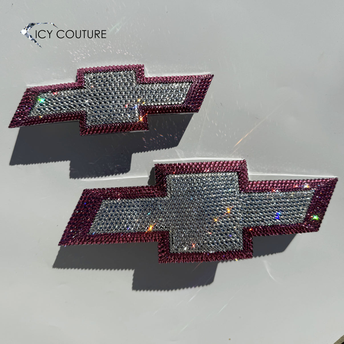 Chevy Emblems Front and Back — Genuine Replacement Emblems family 84701878 And 84742614