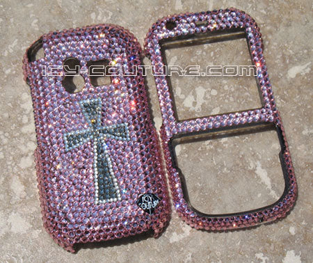 COUTURE DESIGN Funda de cristal de lujo para teléfono móvil