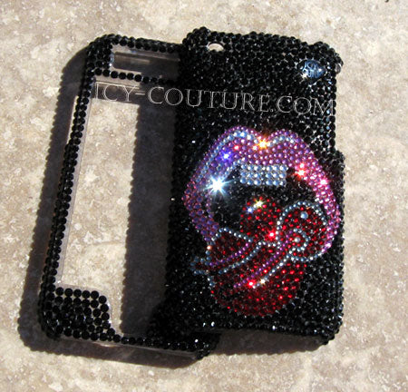 COUTURE DESIGN Housse de téléphone portable en cristal de luxe