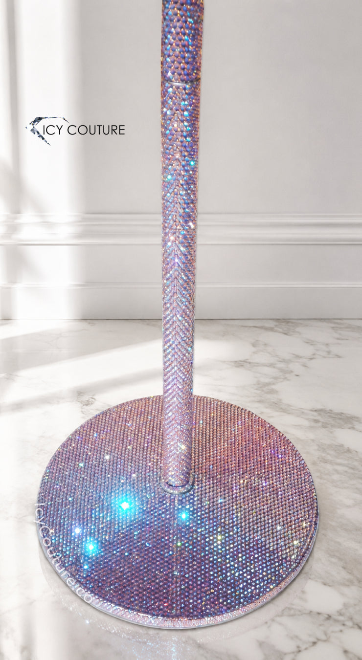 SOPORTE DE MICRÓFONO Cristalizado