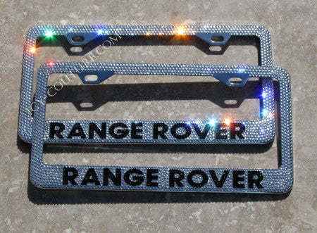 CUSTOM MESSAGE | Bedazzled License Plate Frame | ICY Couture Luxury Car Jewelry