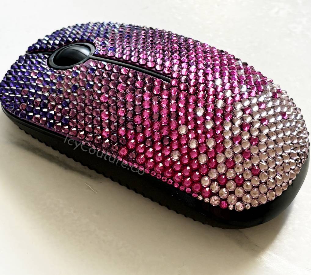 Crystallized Computer Mice - ICY Couture
