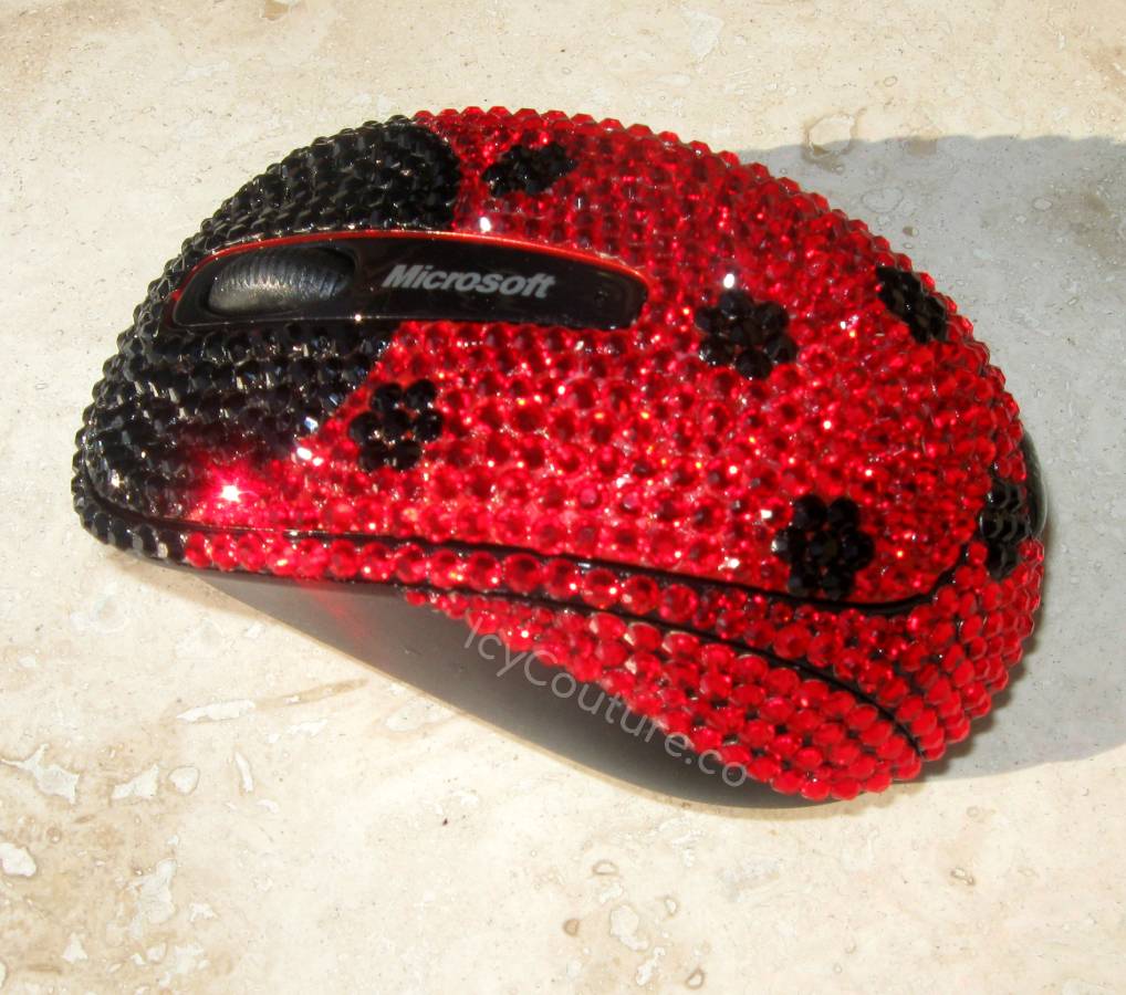 Crystallized Computer Mice - ICY Couture