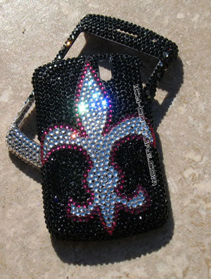 COUTURE DESIGN Funda de cristal de lujo para teléfono móvil