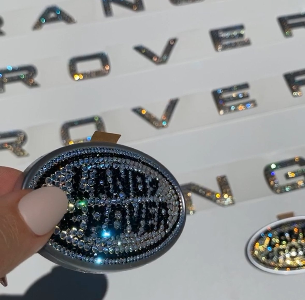 CUSTOM CRYSTAL CAR EMBLEMS