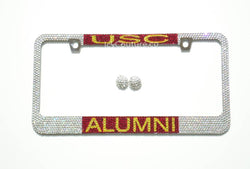 CUSTOM MESSAGE Crystal License Plate Frame - ICY Couture