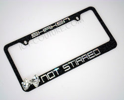 CUSTOM MESSAGE | ICY License Plate Frame