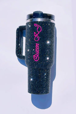 Custom Name Stanley Bling Tumbler Cup | Fully Crystallized - ICY Couture