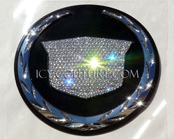 Cadillac Emblems Customized With Crystals | Luxury Car Jewelry