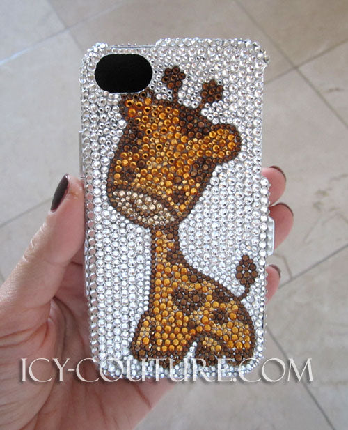 COUTURE DESIGN Funda de cristal de lujo para teléfono móvil