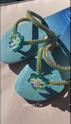 Design Your Dream Sandals! ✨ Bling Out Havaianas with ICY Couture | Various Colors - ICY Couture