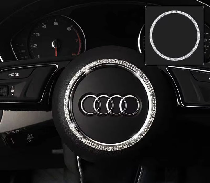 Diamond - looking Steering Wheel Bling Sticker for Various Cars - ICY Couture