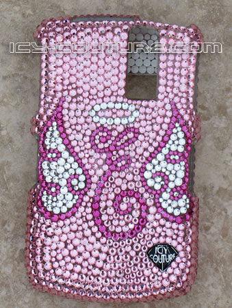COUTURE DESIGN Funda de cristal de lujo para teléfono móvil