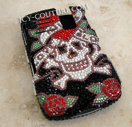 COUTURE DESIGN Funda de cristal de lujo para teléfono móvil