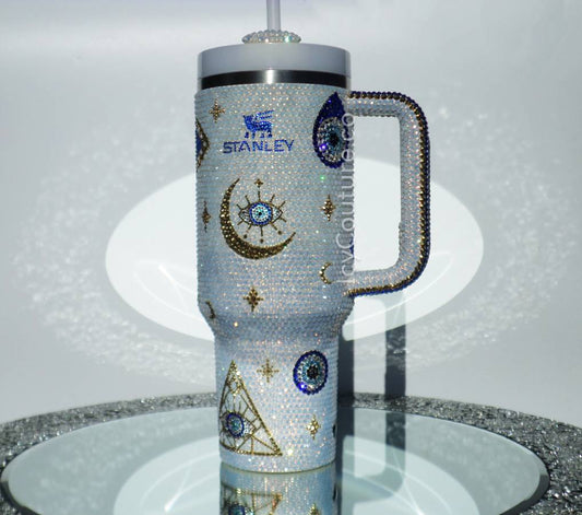 Evil Eye Protection ICY Stanley Cup | 14oz - 40oz - ICY Couture