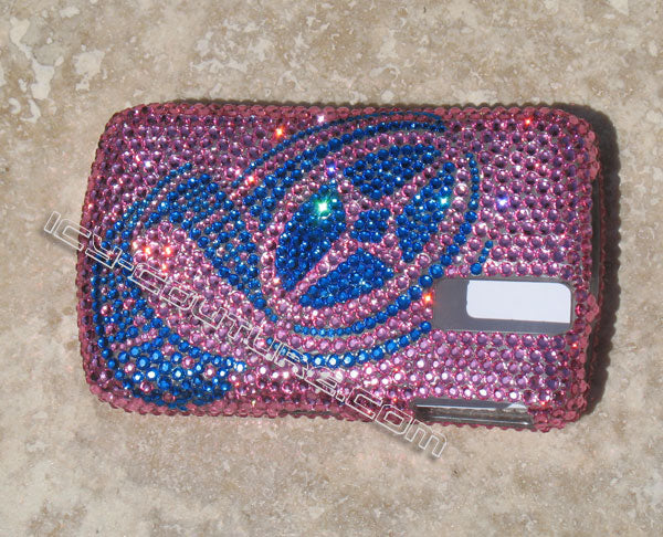 COUTURE DESIGN Funda de cristal de lujo para teléfono móvil