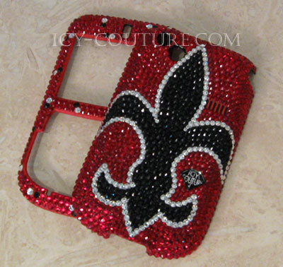 COUTURE DESIGN Funda de cristal de lujo para teléfono móvil