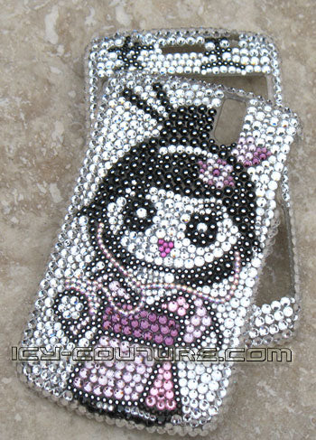 COUTURE DESIGN Funda de cristal de lujo para teléfono móvil