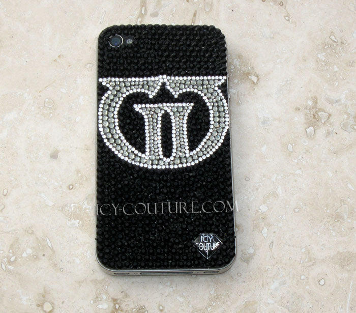 COUTURE DESIGN Funda de cristal de lujo para teléfono móvil