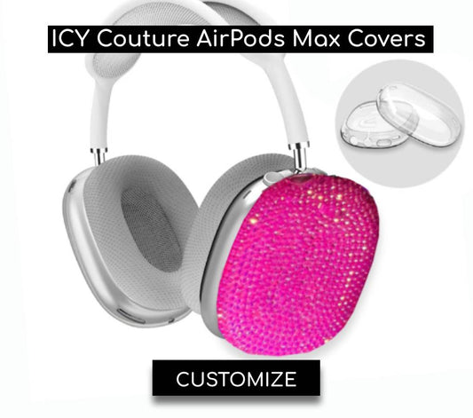 ICY Couture AirPods Max Bling Ear Cup Covers - ICY Couture