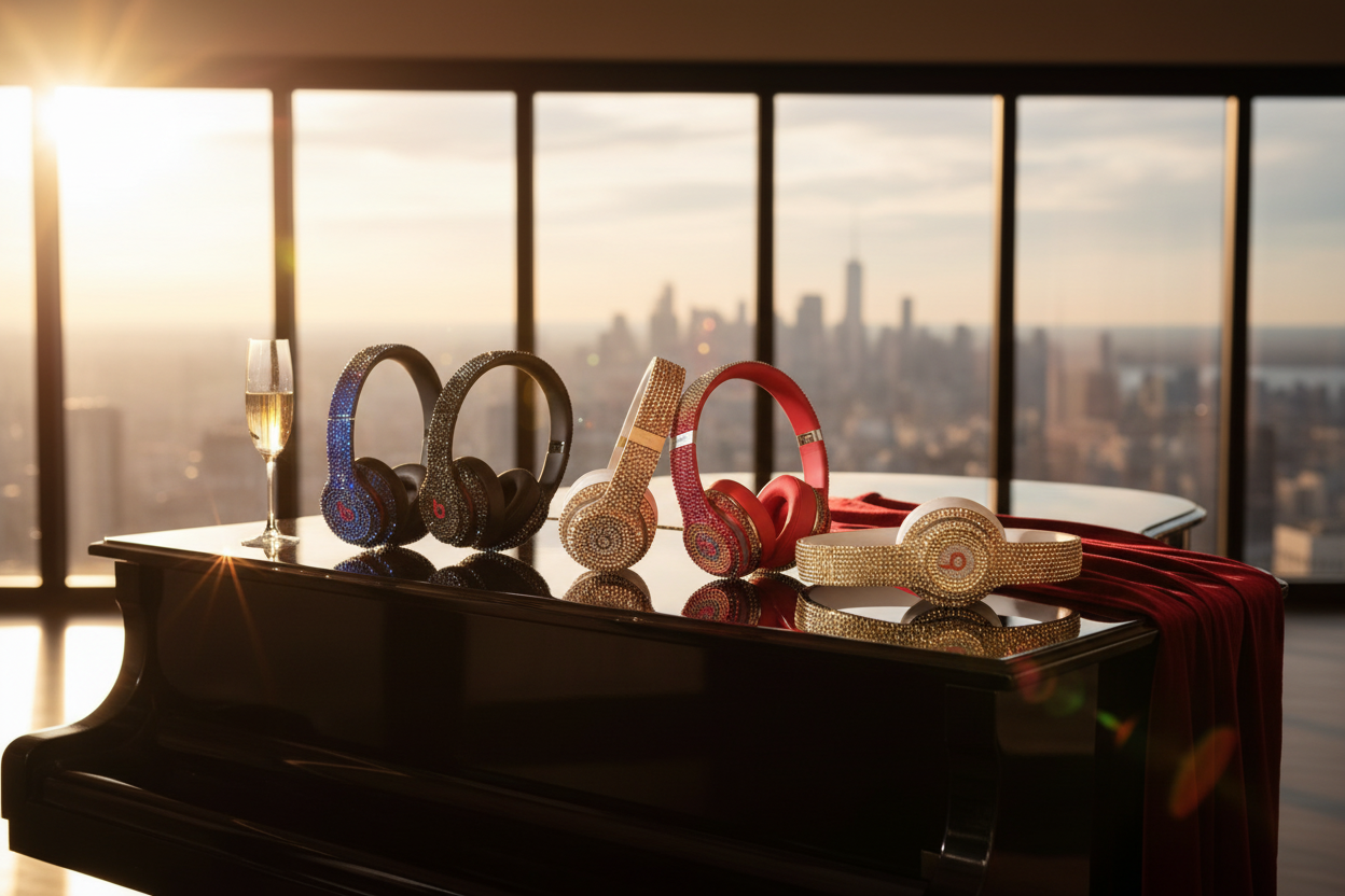 ICY Couture Luxury Headphones Collection Banner