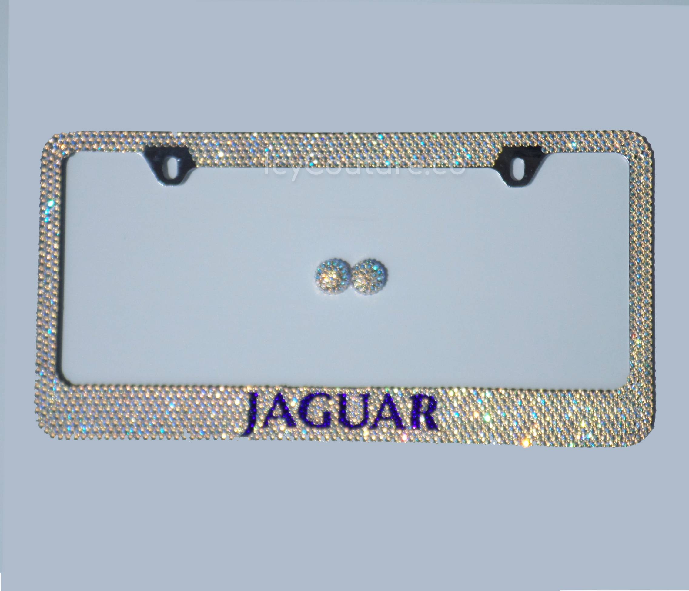 CUSTOM MESSAGE | Bedazzled License Plate Frame | ICY Couture Luxury Car Jewelry
