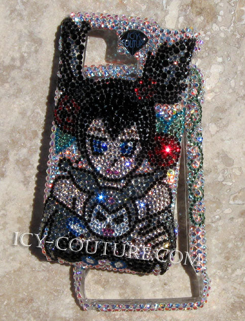 COUTURE DESIGN Funda de cristal de lujo para teléfono móvil