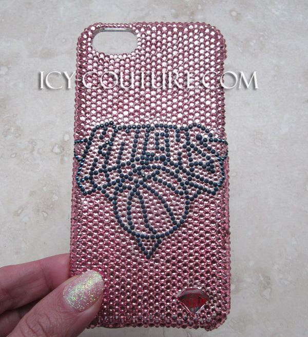 COUTURE DESIGN Funda de cristal de lujo para teléfono móvil