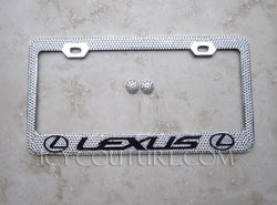 CUSTOM MESSAGE | ICY License Plate Frame