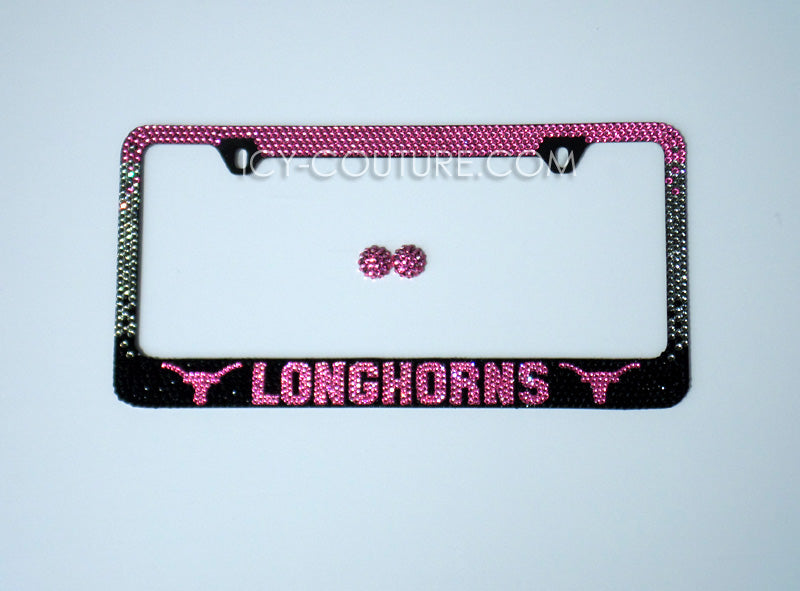 CUSTOM MESSAGE | Bedazzled License Plate Frame | ICY Couture Luxury Car Jewelry